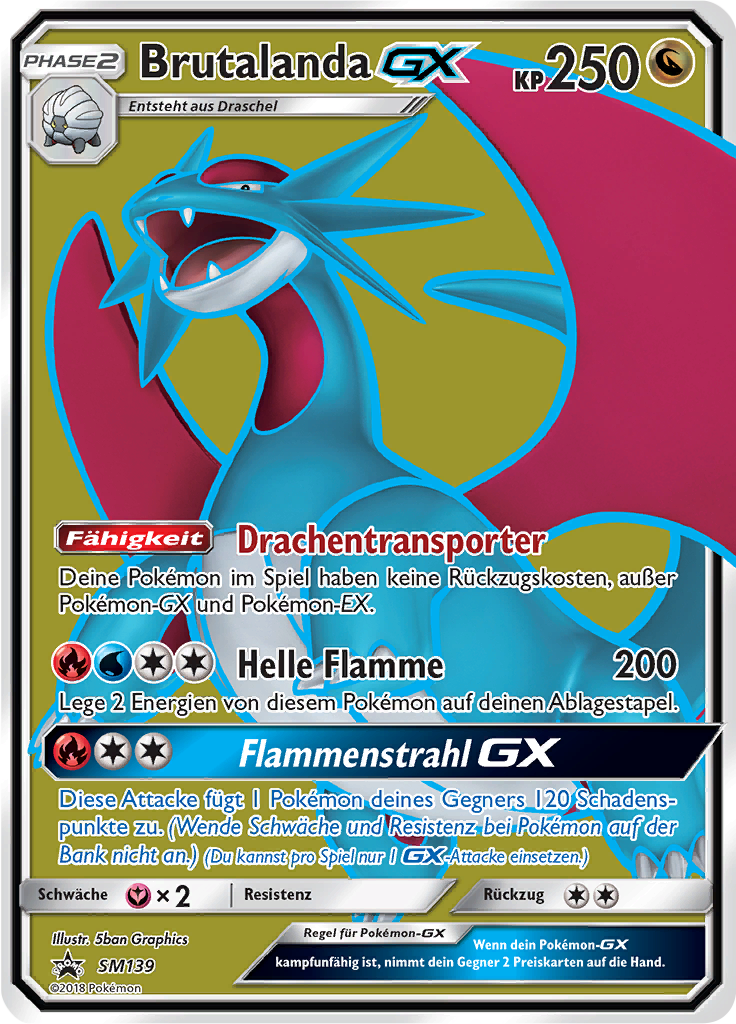 Brutalanda-GX - SM139 - Sun & Moon Promos