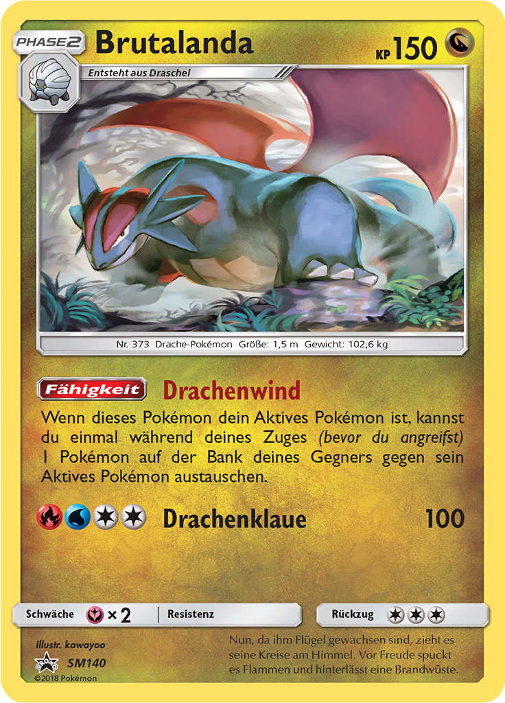 Brutalanda - SM140 - Sun & Moon Promos