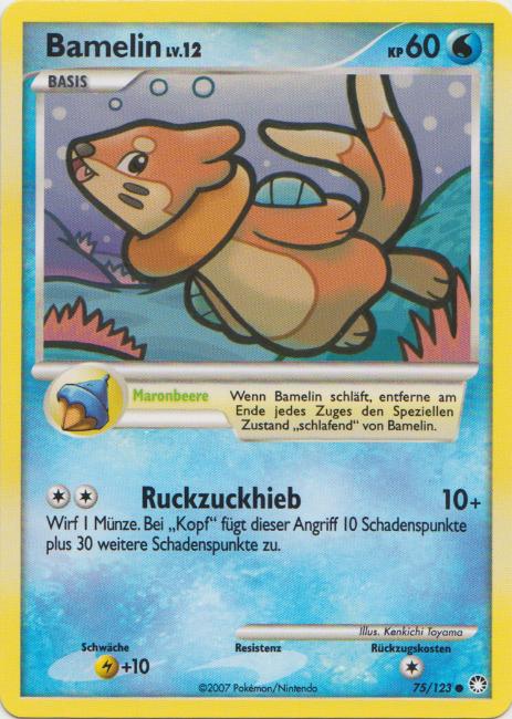 Buizel - 75 - Geheimnisvolle Schatze