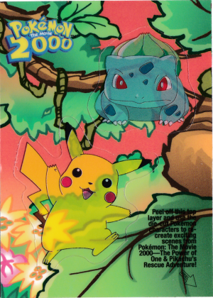 Bulbasaur and Pikachu-8 of 10-Pokemon the Movie 2000