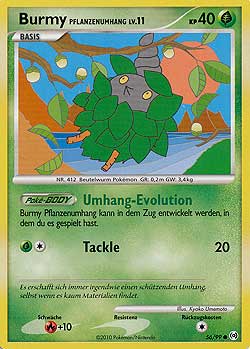 Burmy Plant Cloak - 56 - Arceus