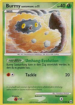 Burmy Sandy Cloak - 57 - Arceus