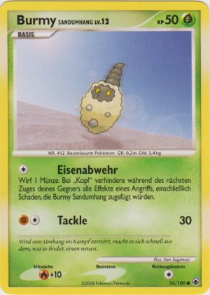 Burmy Sandy Cloak - 54 - Majestatischer Morgen