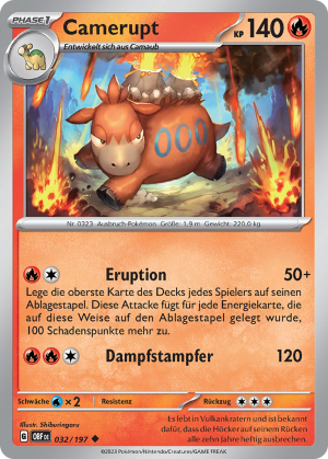 Camerupt-32-Obsidianflammen