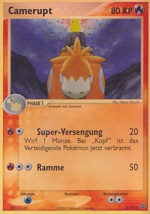 Camerupt - 24 - Drache