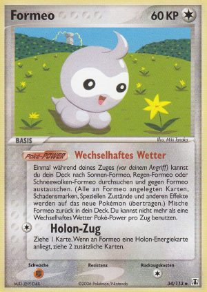 Castform - 34 - Delta Species