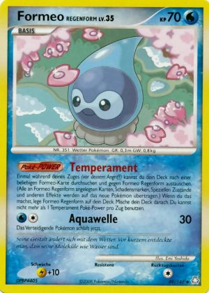 Castform Rain Form - 49 - Erwachte Legenden
