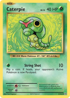 Caterpie - 3 - Evolutions