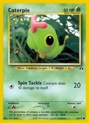 Caterpie - Neo Discovery - Unlimited|Caterpie - Neo Discovery - First Edition