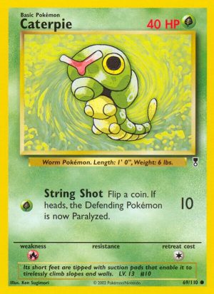 Caterpie - 69 - Legendary Collection|Caterpie - 69/110 - Revers Holo - Legendary Collection