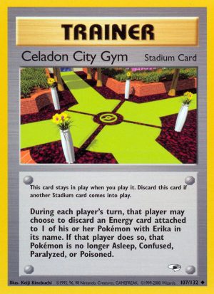 Celadon City Gym - Gym Heroes - Unlimited|Celadon City Gym - Gym Heroes - First Edition