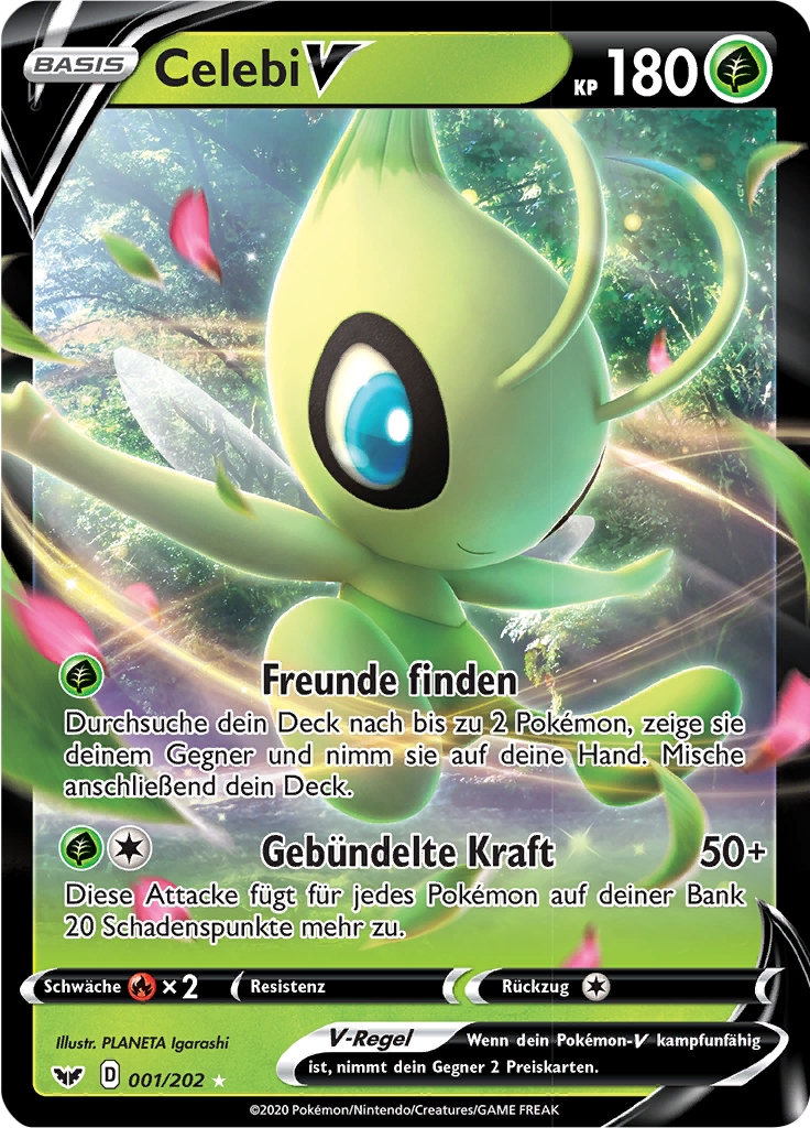 Celebi V - 1 - Schwert & Schild