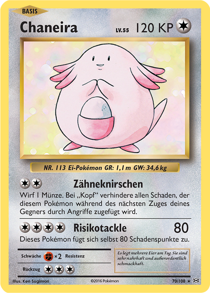 Chaneira - 70 - Evolution