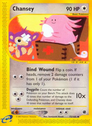 Chansey - Expedition Base set|Chansey - Expedition Base set - Reverse Holo