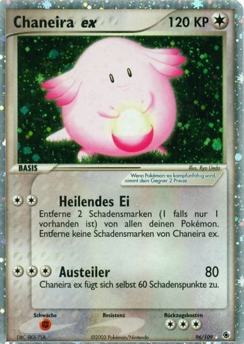Chansey ex - 96 - Rubin & Saphir