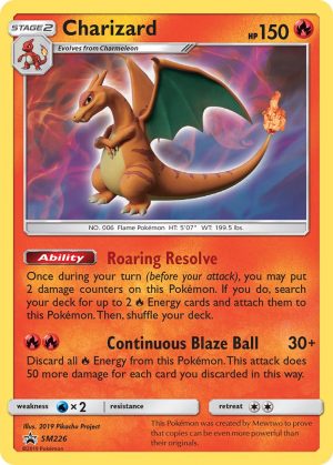 Charizard - SM226 - Sun & Moon Promos