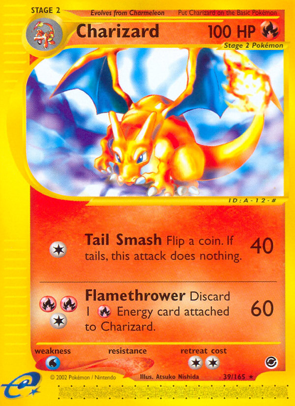 Charizard - Expedition Base set|Charizard - Expedition Base set - Reverse Holo