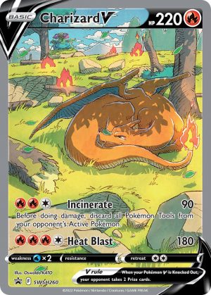 Charizard V - SWSH260 - Sword & Shield Promos