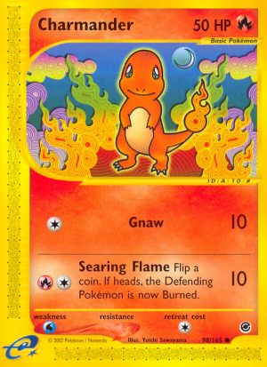Charmander - Expedition Base set|Charmander - Expedition Base set - Reverse Holo