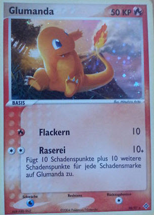 Charmander - 98 - Drache