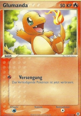 Charmander - 57 - Feuerrot & Blattgrun