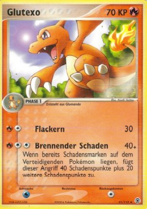 Charmeleon - 31 - Feuerrot & Blattgrun