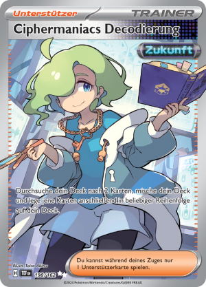 Ciphermaniacs Decodierung-198-Gewalten der Zeit