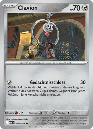 Clavion-59-Optimale Ordnung