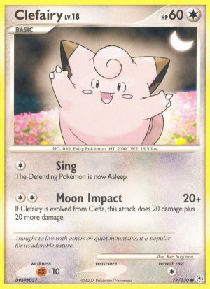 Clefairy - 77 - Diamond & Pearl