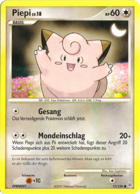 Clefairy - 77 - Diamant & Perl