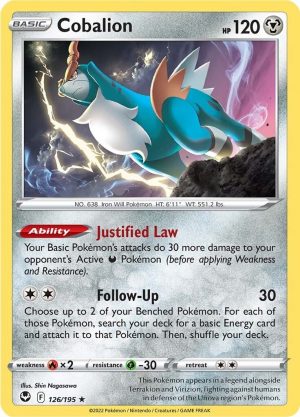 Cobalion - 126 - Silver Tempest