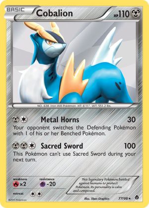 Cobalion - 77 - Emerging Powers|Cobalion - 77 - reverse holo - Emerging Powers