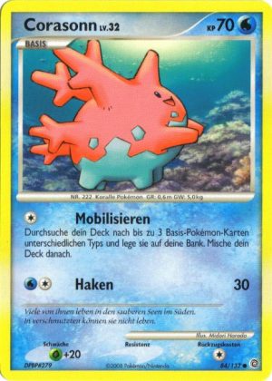 Corsola - 84 - Ratselhafte Wunder