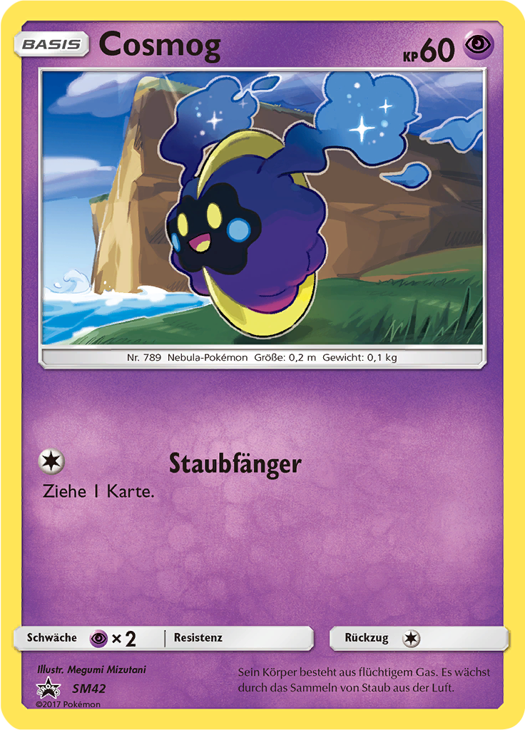 Cosmog - SM42 - Sun & Moon Promos