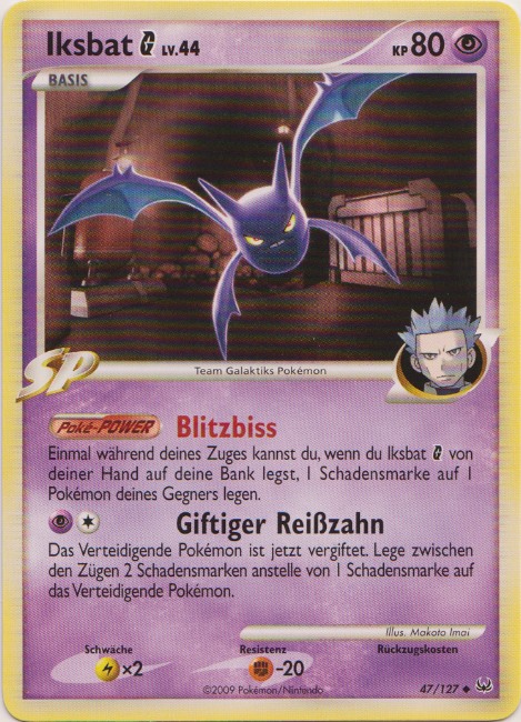Crobat G - 47 - Platin