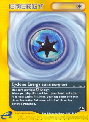 Cyclone Energy - 143/144 - Skyridge|Cyclone Energy - 143/144 - Reverse holo - Skyridge