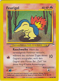 Cyndaquil - 61 - Neo Destiny