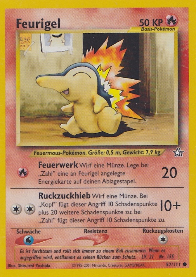 Cyndaquil - 57 - Neo Genesis