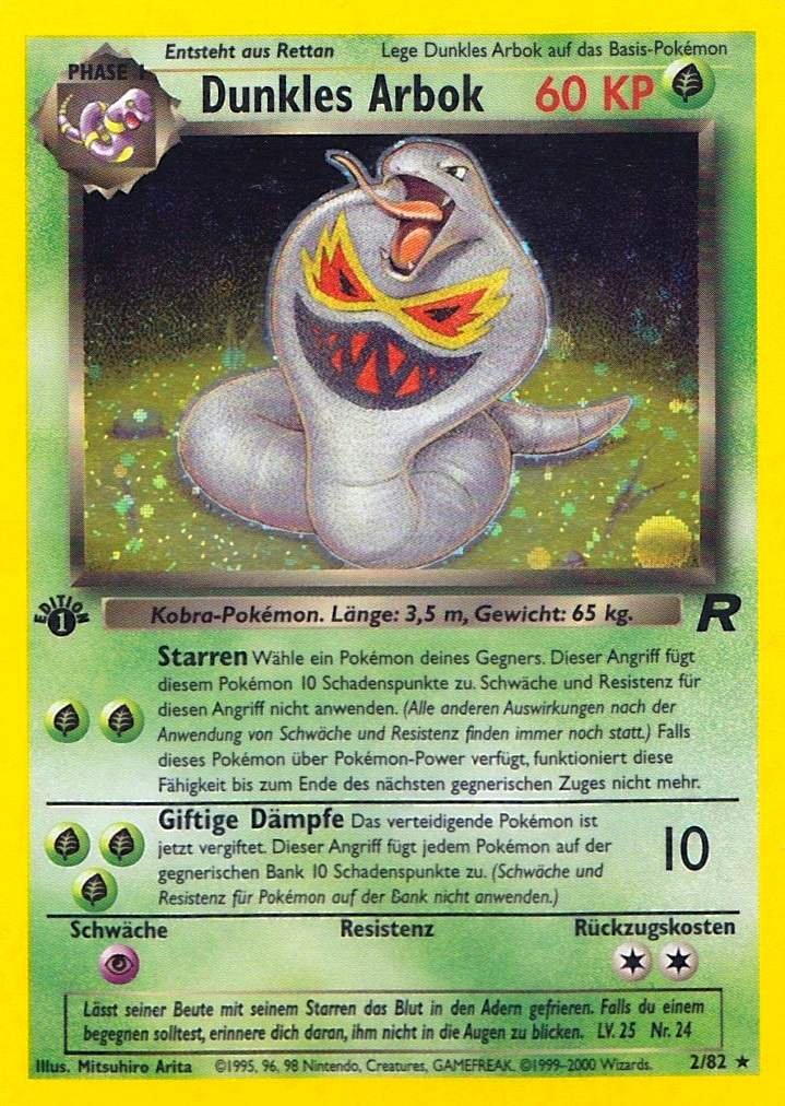 Dark Arbok - 2 - Team Rocket