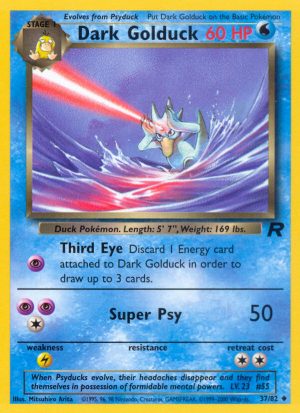 Dark Golduck Team Rocket unlimited|Dark Golduck Team Rocket first edition