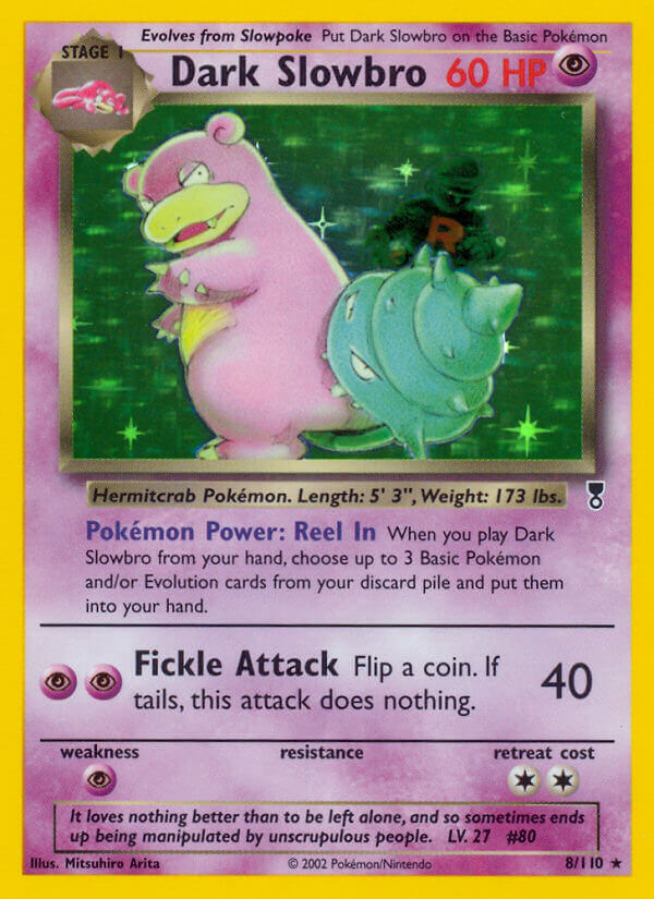 Dark Slowbro - 8 - Legendary Collection|Dark Slowbro - 8/110 - Revers Holo - Legendary Collection