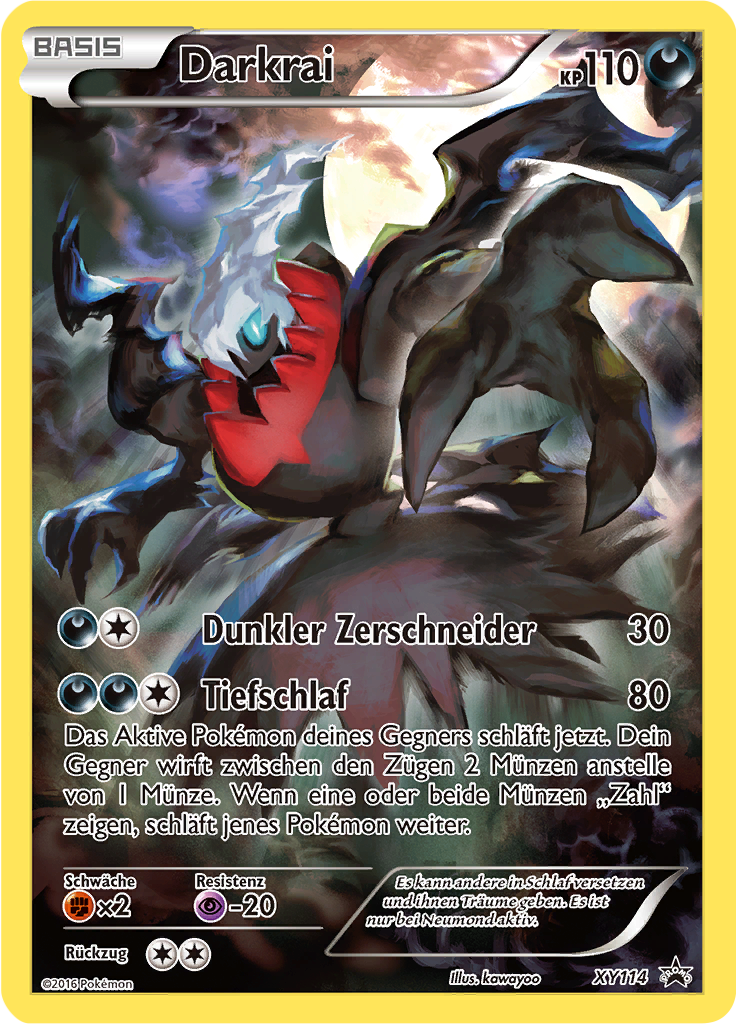 Darkrai - XY114 - XY Promos