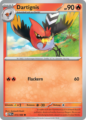 Dartignis-13-Optimale Ordnung