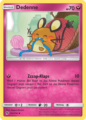 Dedenne - 142 - Echo des Donners