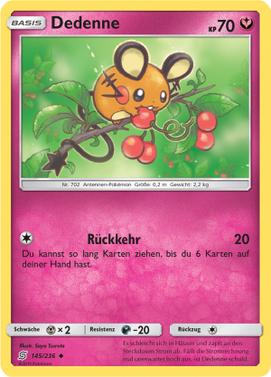 Dedenne - 145 - Bund der Gleichgesinnten