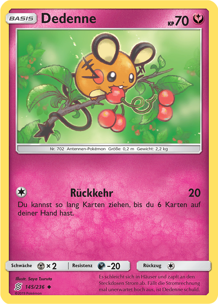 Dedenne - 145 - Bund der Gleichgesinnten