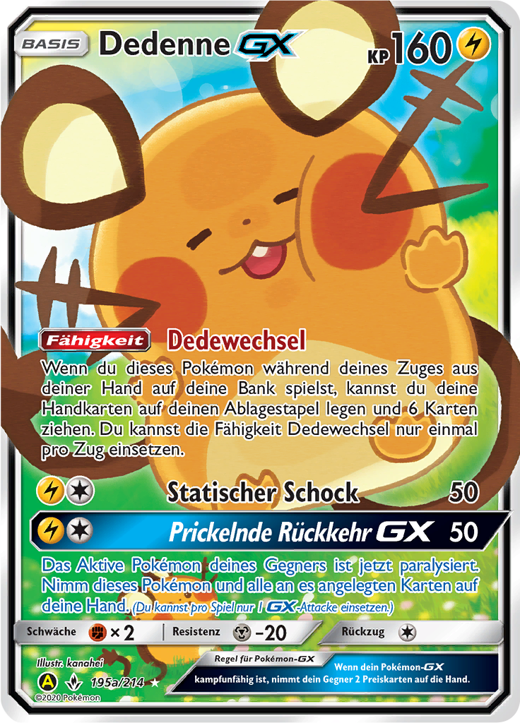 Dedenne-GX - 195a - Kräfte im Einklang