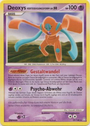 Deoxys Defense Forme - 25 - Erwachte Legenden