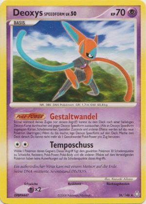 Deoxys Speed Forme - 26 - Erwachte Legenden