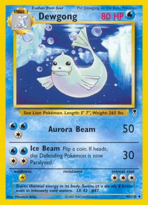Dewgong - 40 - Legendary Collection|Dewgong - 40/110 - Revers Holo - Legendary Collection